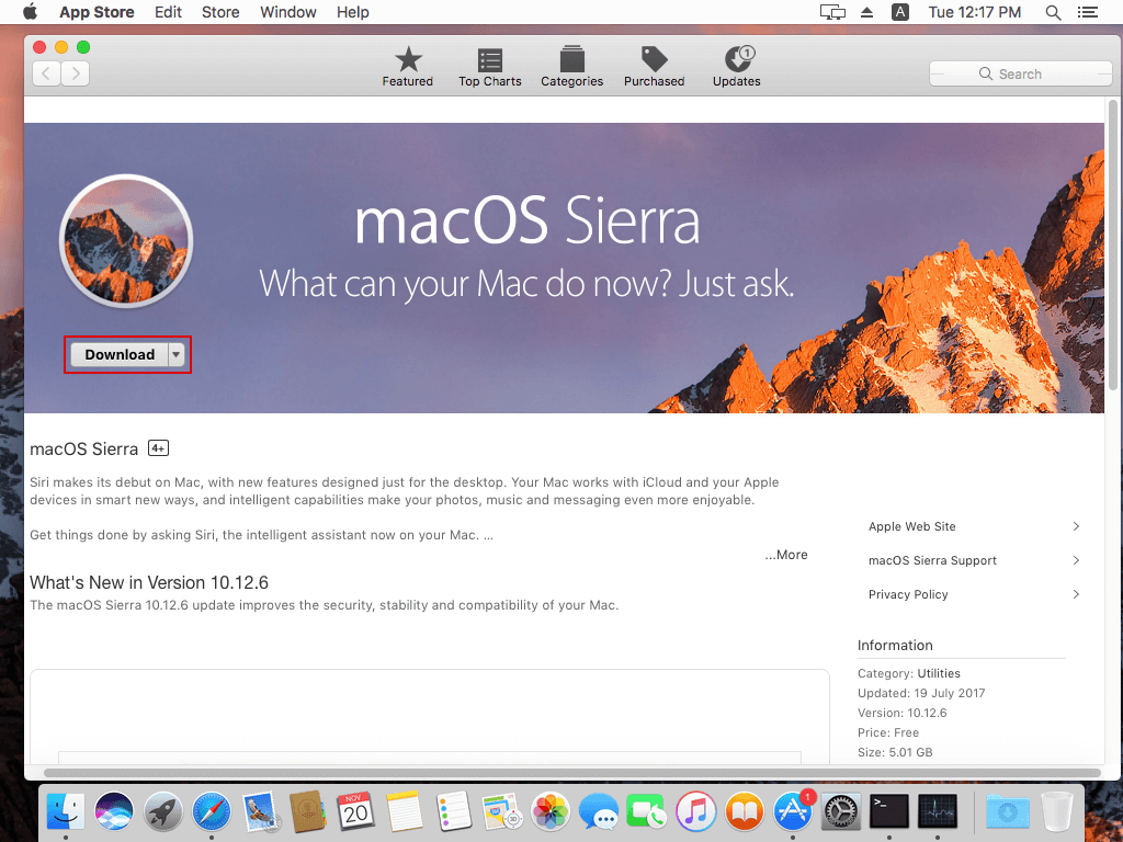 mac os sierra dmg file usb bootable download windows